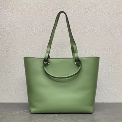 Loewe Anagram Medium Tote Bag In Rosemary Calfskin LS929004