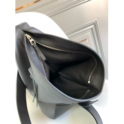 Loewe Anton Sling Bag in Black Grained Calfskin LS929006