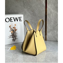 Loewe Compact Hammock Bag in Dark Butter Grained Calfskin LS929010