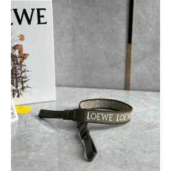 Loewe Compact Hammock Bag in Khaki Green Satin Calfskin LS929011