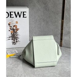 Loewe Compact Hammock Bag in Light Celadon Grained Calfskin LS929013