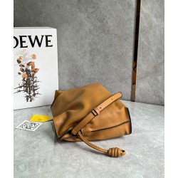 Loewe Flamenco Clutch Bag in Warm Desert Nappa Calfskin LS929037