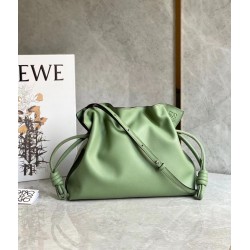 Loewe Flamenco Clutch In Rosemary Nappa Leather LS929042