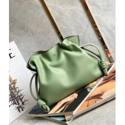 Loewe Flamenco Clutch In Rosemary Nappa Leather LS929042