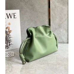 Loewe Flamenco Clutch In Rosemary Nappa Leather LS929042