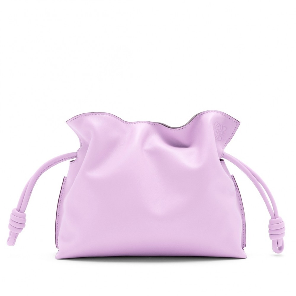 Loewe Flamenco Mini Clutch In Bloom Orchid Nappa Leather LS929046