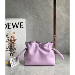 Loewe Flamenco Mini Clutch In Bloom Orchid Nappa Leather LS929046