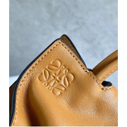 Loewe Flamenco Nano Clutch In Brown Nappa Leather LS929050