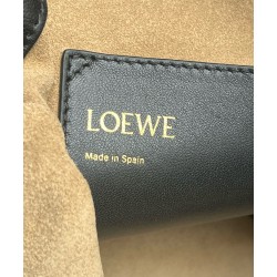 Loewe Flamenco Purse Bucket Bag in Black Nappa Lambskin LS929065