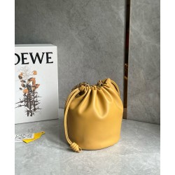 Loewe Flamenco Purse Bucket Bag in Sahara Nappa Lambskin LS929063