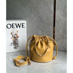 Loewe Flamenco Purse Bucket Bag in Sahara Nappa Lambskin LS929063