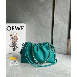 Loewe Flamenco Purse in Emerald Green Nappa Lambskin LS929056