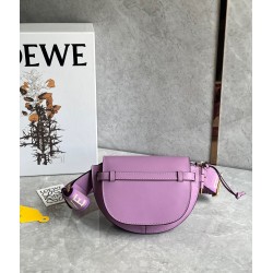 Loewe Gate Dual Mini Bag in Guimauve Calfskin LS929059