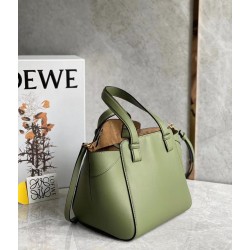 Loewe Hammock Nugget Bag In Avocado Green Calfskin LS929062