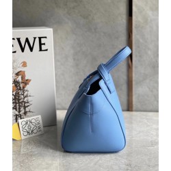 Loewe Hammock Nugget Bag In Celestine Blue Calfskin LS929064