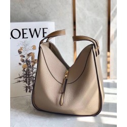 Loewe Hammock Small Bag In Sand Grained Leather LS929072