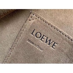 Loewe Medium Balloon Bucket Bag In Canvas LS929090