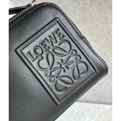 Loewe Mini Camera Crossbody Bag in Black Calfskin LS929123