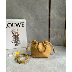 Loewe Mini Flamenco Purse Bag in Sahara Nappa Lambskin LS929133