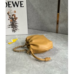 Loewe Mini Flamenco Purse Bag in Sahara Nappa Lambskin LS929133