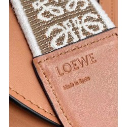 Loewe Mini Gate Dual Bag In Tan Calfskin LS929139