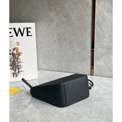 Loewe Mini Hammock Hobo Bag in Black Calfskin LS929152