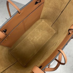 Loewe Small Anagram Tote In Brown Classic Calfskin LS929237