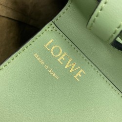 Loewe Small Anagram Tote In Rosemary Classic Calfskin LS929235