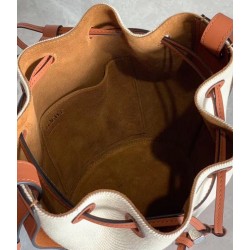 Loewe Small Balloon Bucket Bag In Canvas LS929240