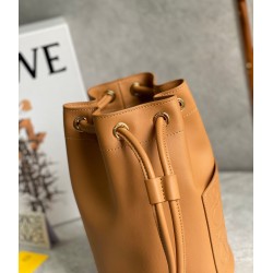 Loewe Small Sailor Bucket Bag In Brown Nappa Leather LS929275